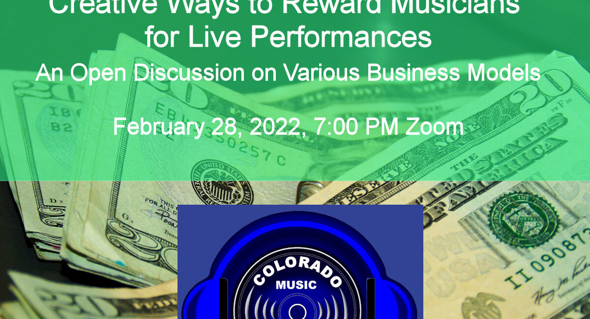 Getting Paid for live shows